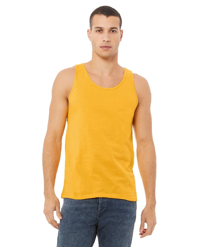 Bella+Canvas Unisex Jersey Tank | Gold