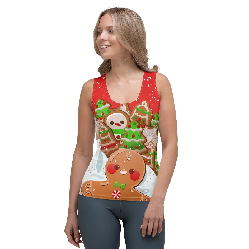 Gingerbread Man Tank Top