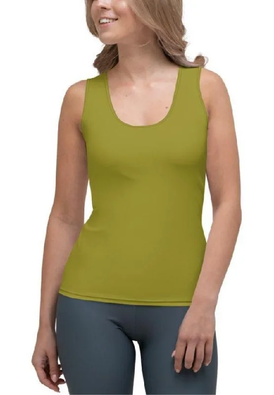 Olive Green Tank Top