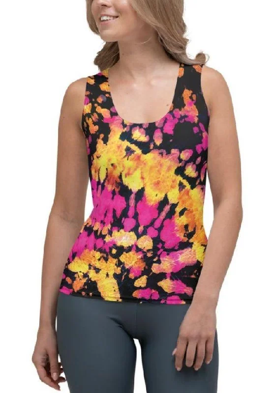 Tie Dye Multicolor Tank Top