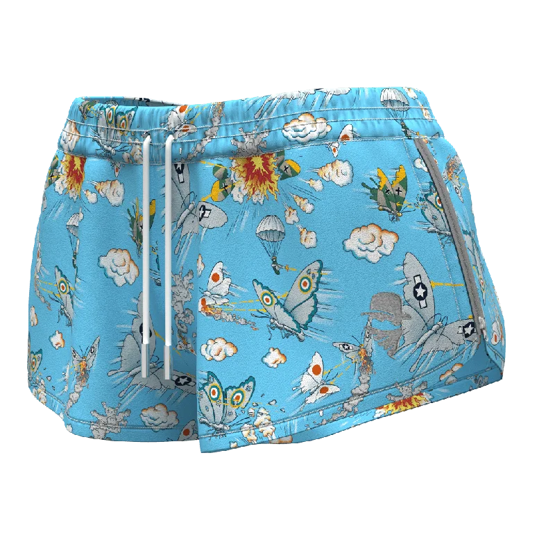 Battleflies 🦋 Women's Swim Trunks