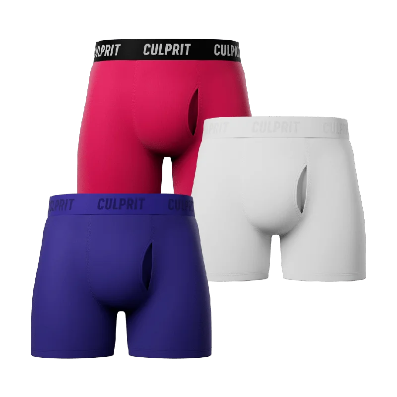 Boxer Brief w/ fly N°5 Bundle 3-Pack