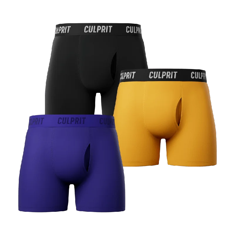 Boxer Brief w/ fly N°1 Bundle 3-Pack