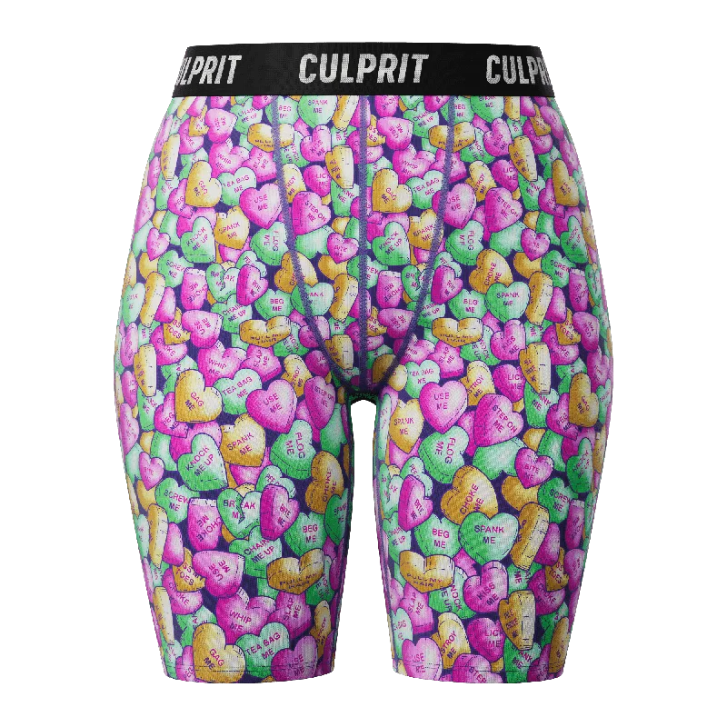 Candy Hearts 🍭❤️‍🔥 Long-Cut LadyBoxers