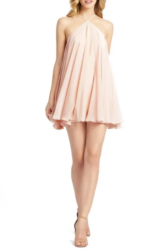 Chiffon Romper In Blush