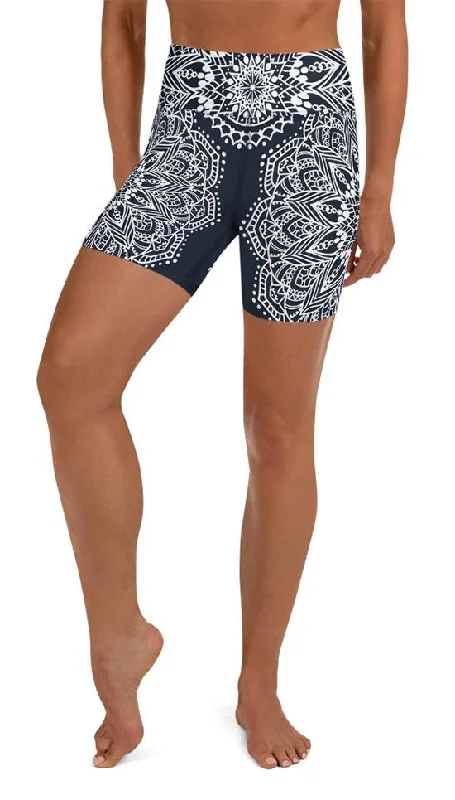 Mantra Yoga Shorts Navy Blue