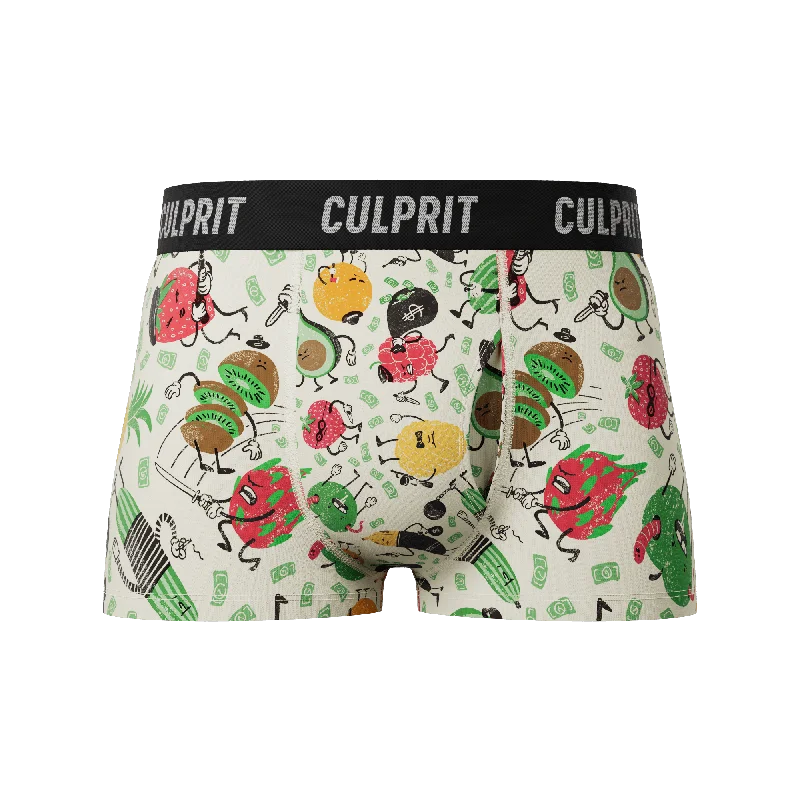 Strobbery 🍓🔫 Trunk Cut Boxer Briefs w/ fly