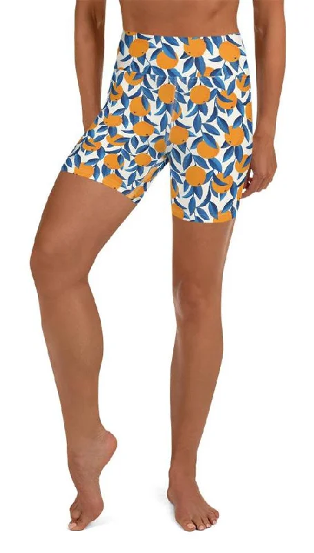 Sweet Tangerine Yoga Shorts