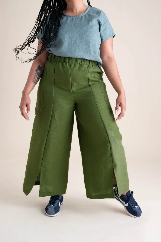 Zero Waste Pants in Clover