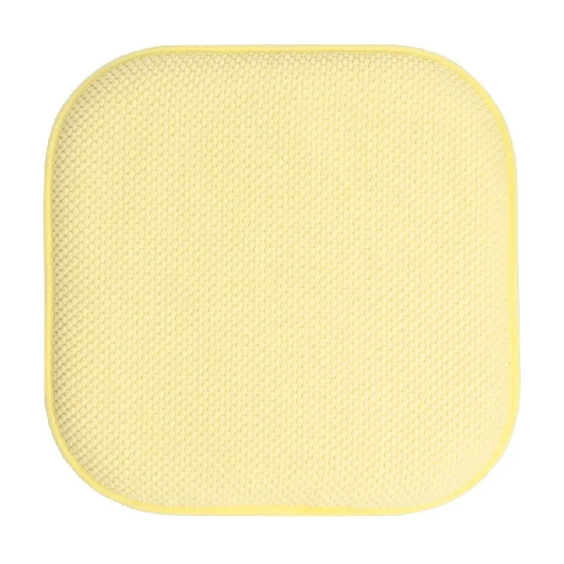 2Pcs Memory Foam Honeycomb Non-Slip Chair Cushions