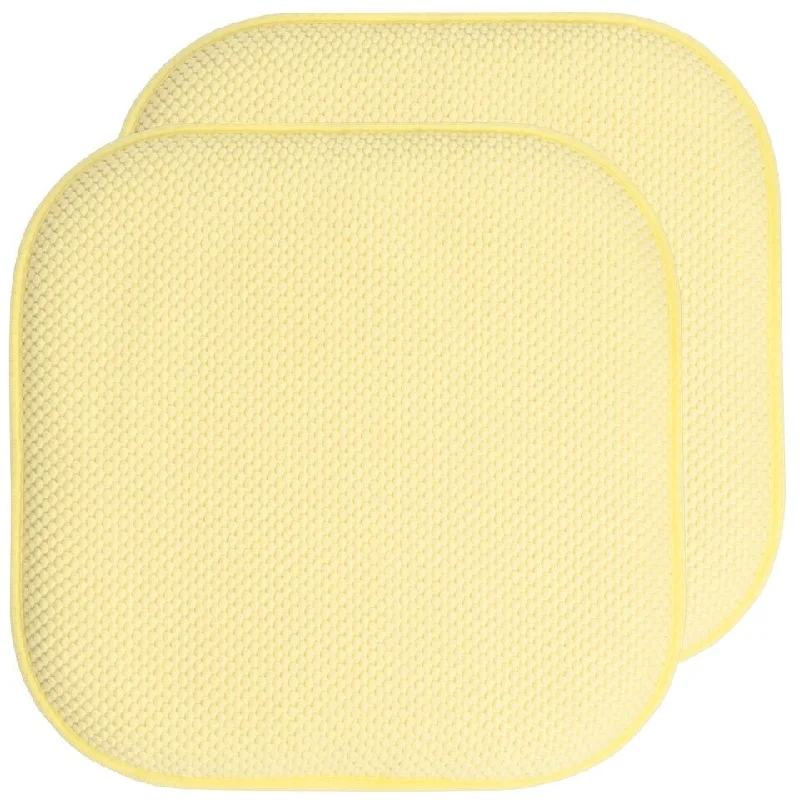 6Pcs Memory Foam Honeycomb Non-Slip Chair Cushions