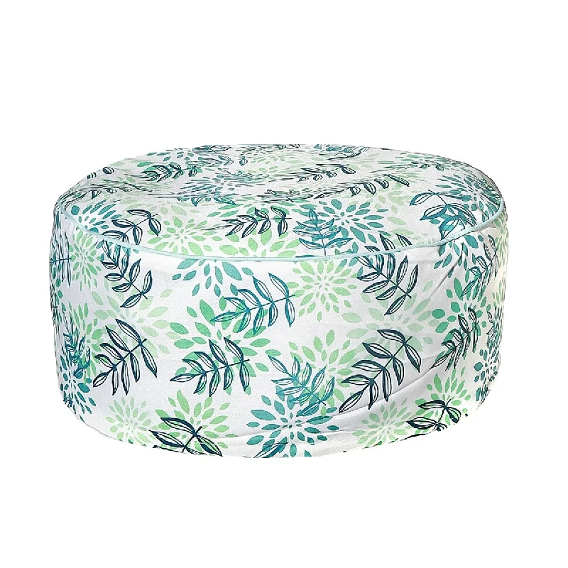 April Outdoor Inflatable Pouf Leaves 22 X 22