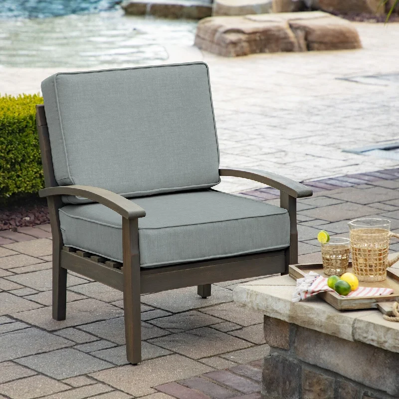 Arden Selections ProFoam Outdoor Deep Seat Cushion Set