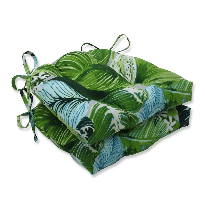 Boulder Bay Jungle Reversible Chair Pad (Set of 2) by Havenside Home