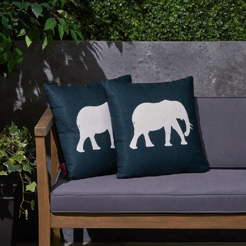 Raj Outdoor 17.75" Square Cushion (Set of 2）by Christopher Knight Home