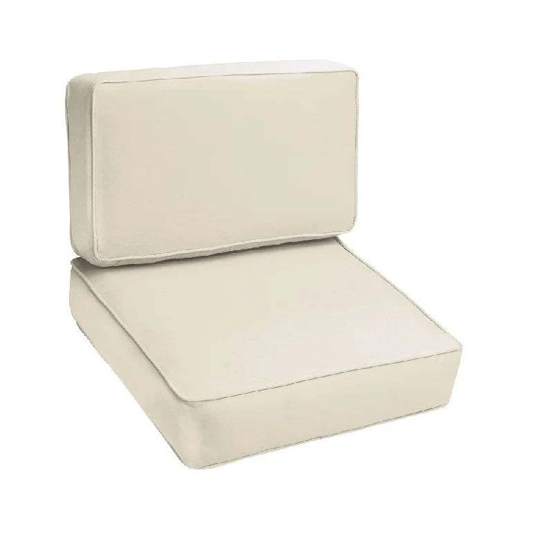 Sloane Ivory 2-piece Indoor/Outdoor Cushion Set