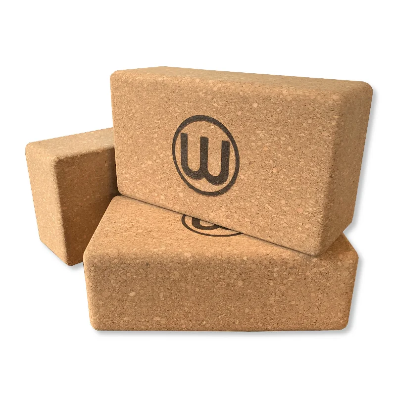 Cork Yoga Block Set of Two